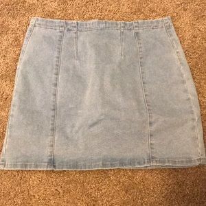 Jean skirt